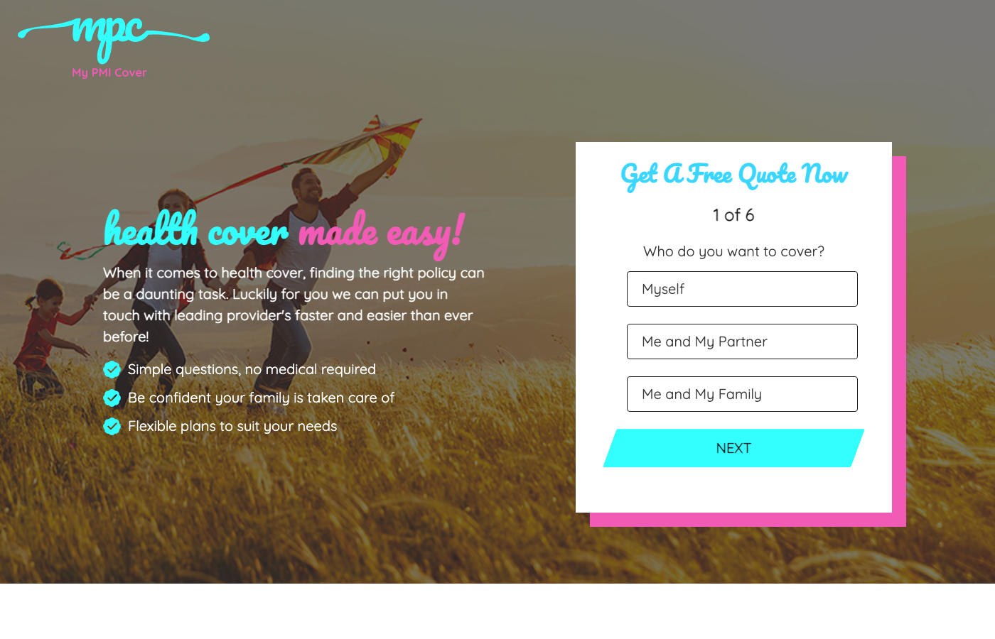 My PMI Cover desktop preview